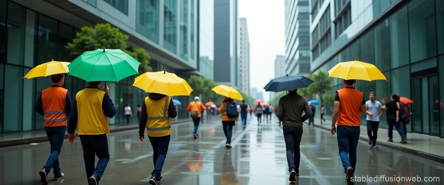 No Brasil, até a chuva vira oportunidade para quem sabe investir.