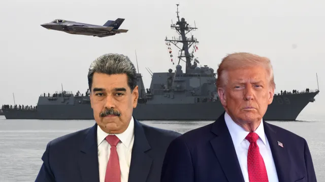 Navios de guerra, caças e a CIA: qual é o objetivo final de Trump na Venezuela?